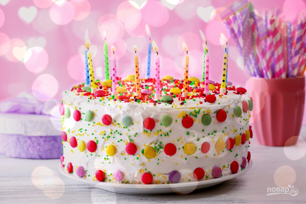 Как украсить торт на день рождения