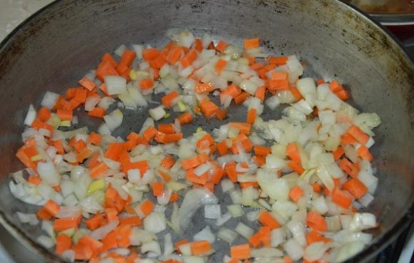 Рецепт Гречка с луком и морковью