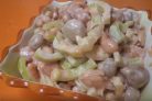 Салат "Курица с шампиньонами"