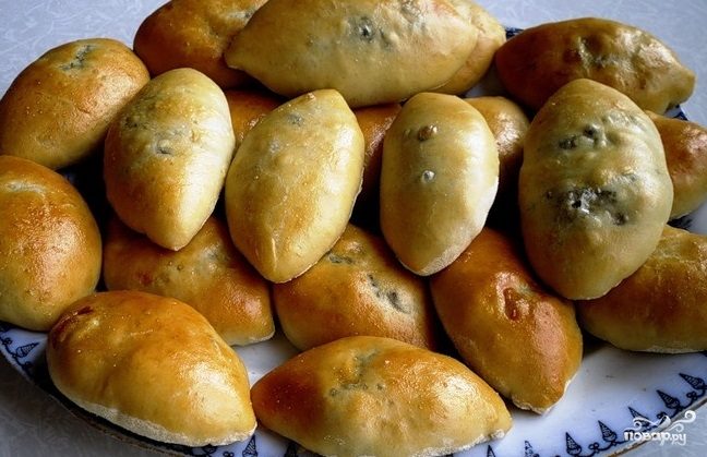 Рецепт Пирожки с картошкой и опятами