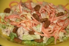 Салат из моркови по-корейски с курицей