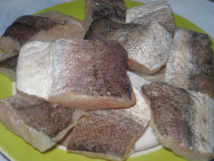 Рецепт Рыба, запеченная с кабачками