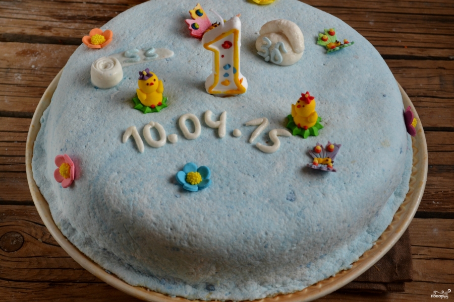 Торт Мастика 1 Годик Фото