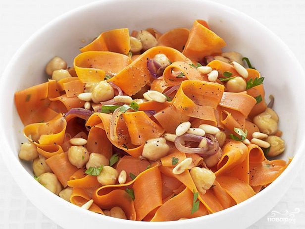 Рецепт Морковь с орехами