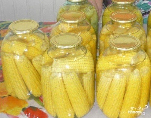 Рецепт Маринованная кукуруза в домашних условиях