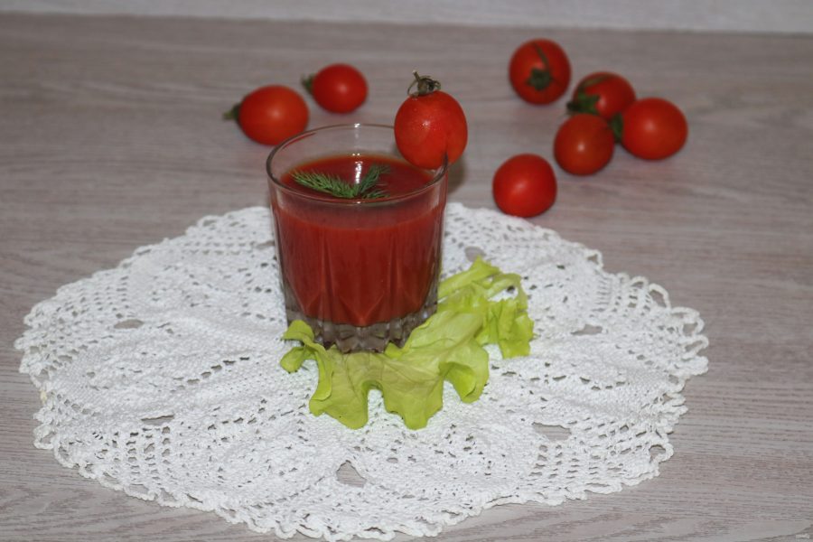 Томатный сок из томатной пасты