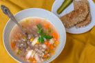 Рассольник на скорую руку