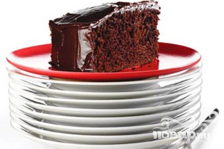 Рецепт Двойной шоколадный пирог