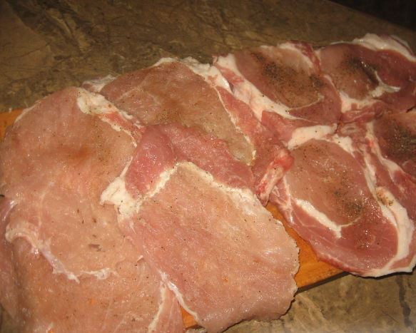 Рецепт Крученики из свинины