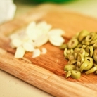 Рецепт Паста с фисташками и оливками