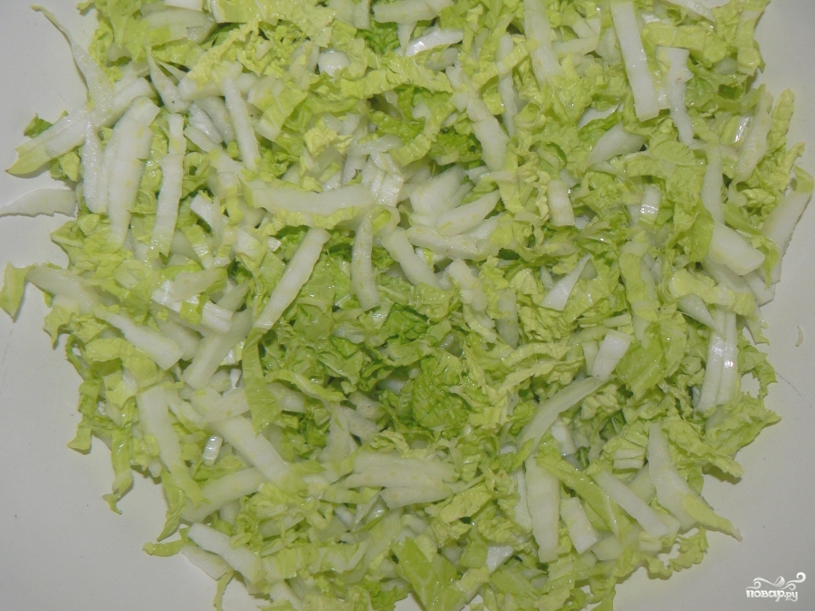 Рецепт Салат из китайской капусты