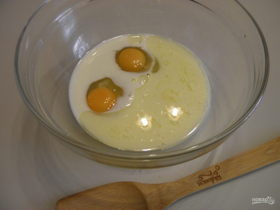 Как приготовить блины из яиц