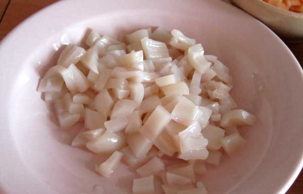 Рецепт Кальмары с сыром в духовке
