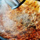 Рецепт Запеченная лапша с томатным соусом и индейкой