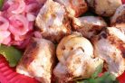 Шашлык из индейки на кефире