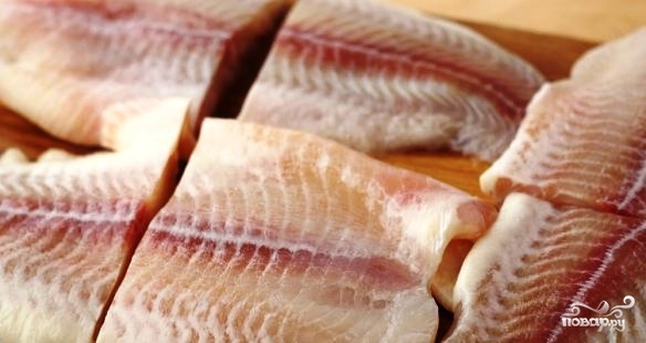 Рецепт Филе рыбы в панировочных сухарях с пармезаном