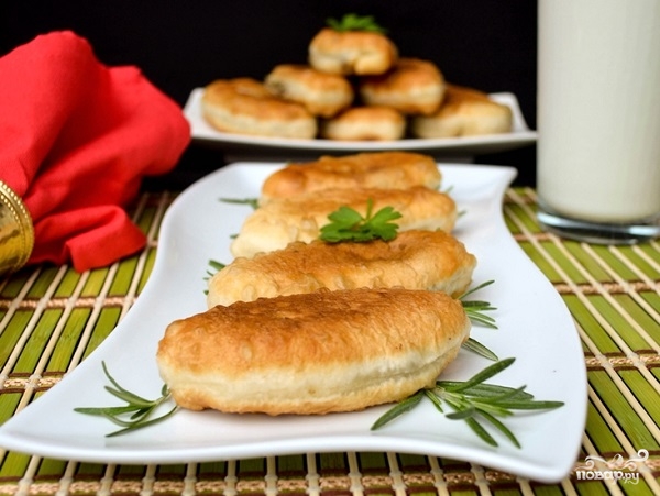 Рецепт Пирожки с печенью и яйцом