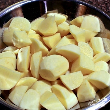 Рецепт Сырная запеканка с мясом и картофелем