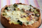 Киш лорен с курицей и брокколи