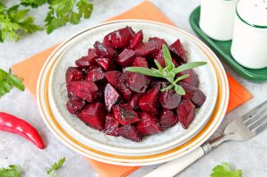 Свекла, запеченная в духовке