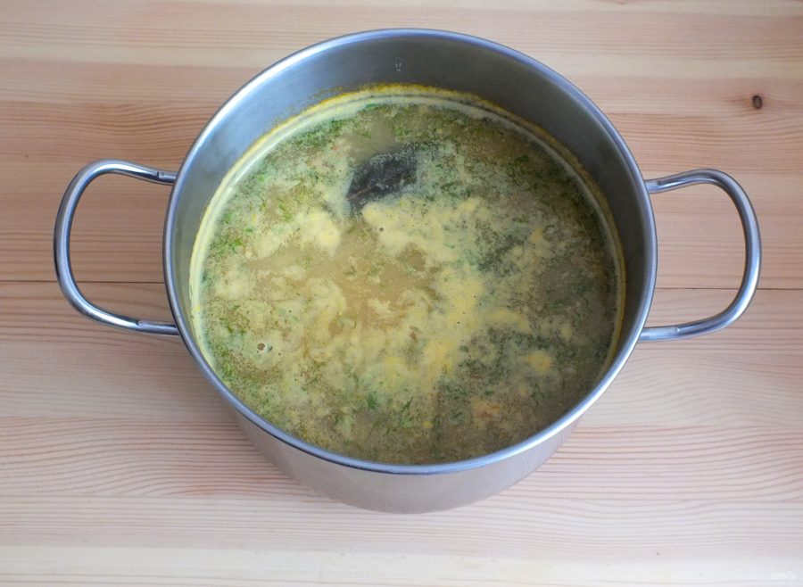 Гороховый суп с уткой