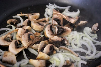 Рецепт Салат мясной с грибами