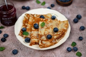 Блинчики на молоке заварные