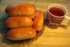Пирожки с сосиской в духовке