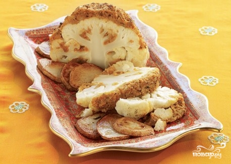 Рецепт Цветная капуста фаршированная