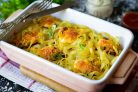 "Гнезда" с курицей и грибами