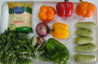 Рецепт Салат с кускусом и овощами гриль