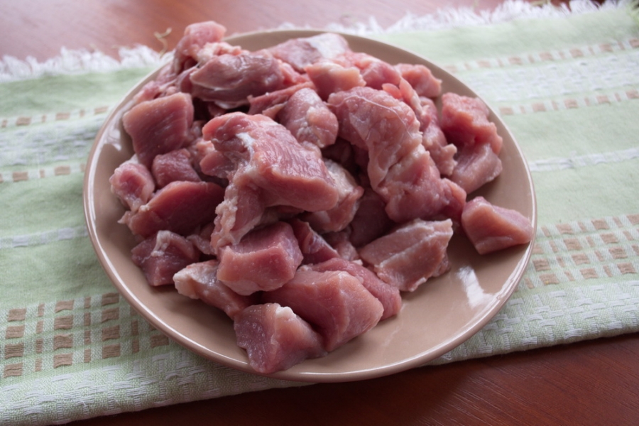 Рецепт Гуляш из свинины с картофелем