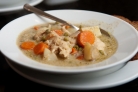 Овощной суп с курицей