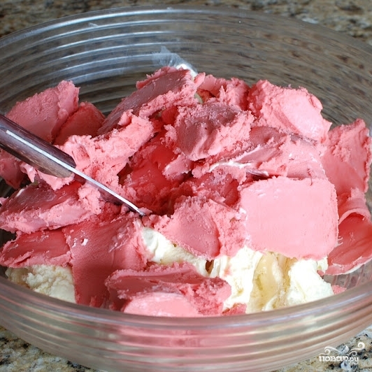 Рецепт Десерт из мороженого