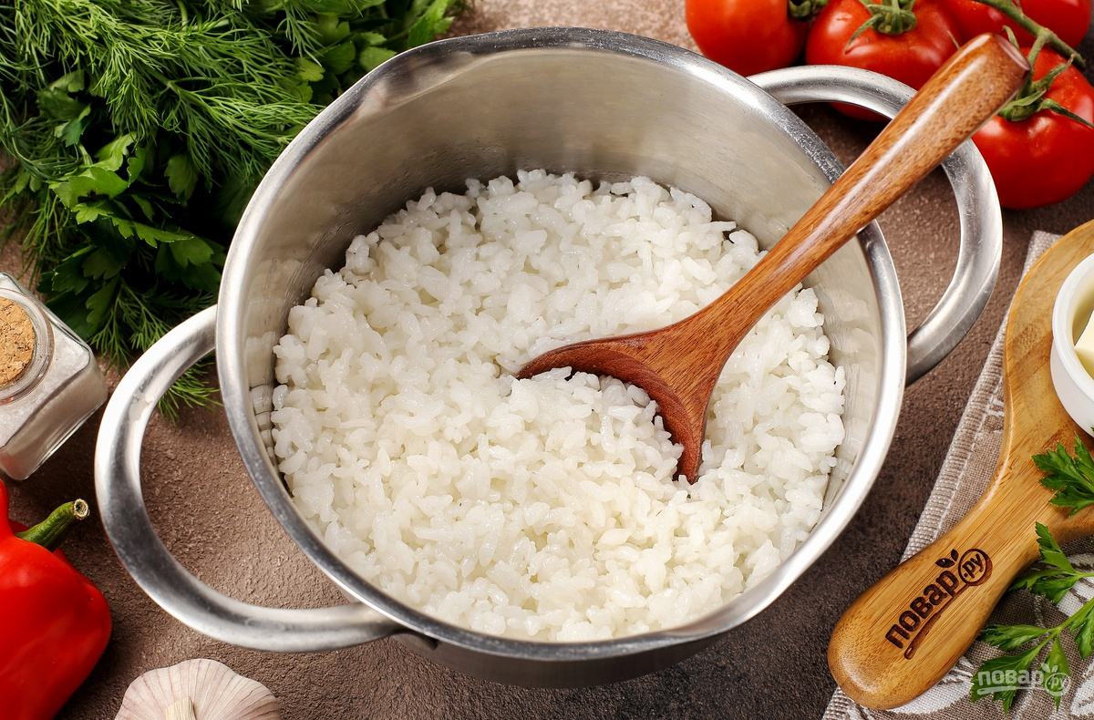 Как запарить рис в кастлюле