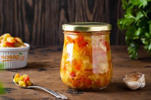 Рагу из кабачков и баклажанов на зиму