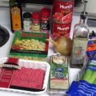 Рецепт Сырный Тортеллини с мясным соусом