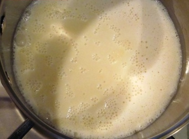 Рецепт Домашнее мороженое из молока