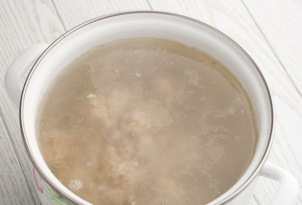 Рецепт Суп с перловкой и курицей