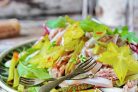 Фруктово-овощной салат с индейкой