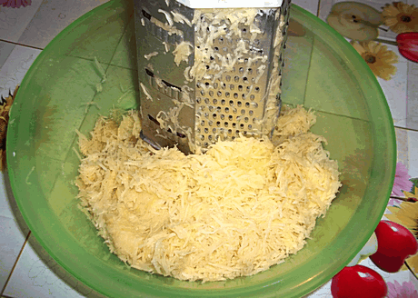 Рецепт Картофельная запеканка с куриным фаршем