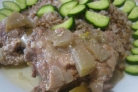 Тушеная утка кусочками
