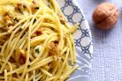 Спагетти с орехами