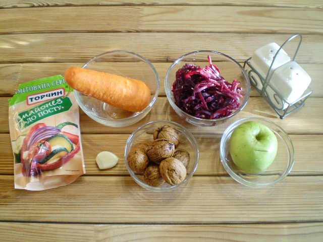 Рецепт Овощной салат "Здоровье"