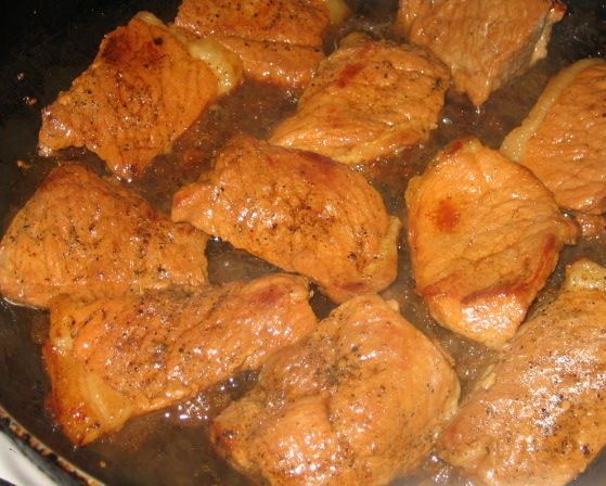 Свинина в духовке сочная и мягкая рецепт кусочками с фото пошагово в духовке на протвине
