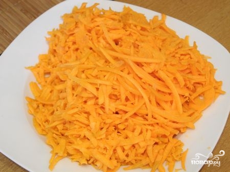 Рецепт Морковь с грецким орехом
