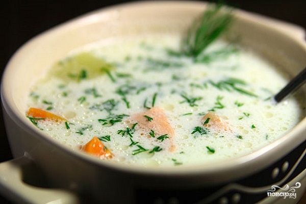 Рецепт Холодный рыбный суп