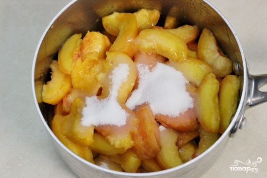 Рецепт Пюре из персиков