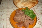 Баранина отварная по-армянски