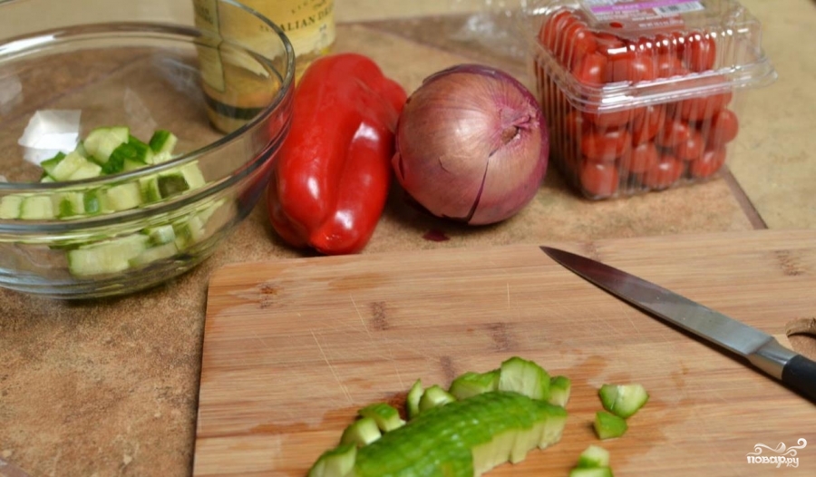 Рецепт Итальянский салат с пастой